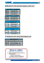 Preview for 55 page of Samoa Larius STAR 3001W Operating And Maintenance Instructions Manual