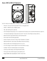 Preview for 6 page of Samson AURO D415 Owner'S Manual