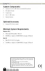 Preview for 11 page of Samson C01UPRO Owner'S Manual