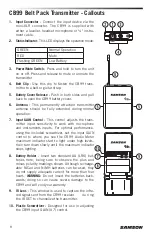 Preview for 8 page of Samson CONCERT 99 Owner'S Manual