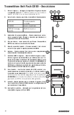 Preview for 72 page of Samson CONCERT 99 Owner'S Manual