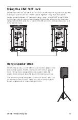 Preview for 13 page of Samson Expedition XP108W Owner'S Manual