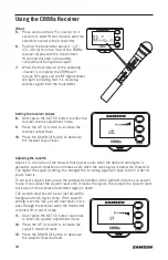 Preview for 10 page of Samson Expedition XP310w Owner'S Manual