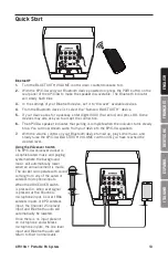 Preview for 13 page of Samson Expedition XP310w Owner'S Manual