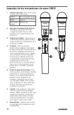 Preview for 62 page of Samson Expedition XP310w Owner'S Manual