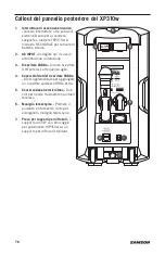 Preview for 76 page of Samson Expedition XP310w Owner'S Manual