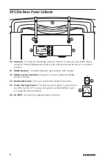 Preview for 8 page of Samson EXPEDITION XP312w Owner'S Manual