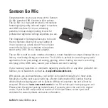 Preview for 3 page of Samson Go Mic Owner'S Manual