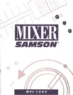 Samson MPL 1502 Manual preview