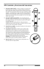 Preview for 44 page of Samson Stage 266: Dual Handheld Wireless System Owner'S Manual