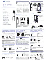 Samsung SDS SHP-DP728 User Manual preview