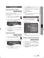 Preview for 45 page of Samsung 01942G-BD-C6300-XAC-0823 User Manual