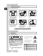 Preview for 2 page of Samsung 15A8 Owner'S Instructions Manual