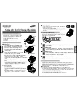 Preview for 4 page of Samsung 2 COLOR THERMAL PRINTER SRP-275 Quick Reference Manual