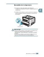 Preview for 42 page of Samsung 2252W - Printer - B/W Manual Del Usuario