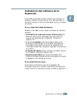 Preview for 44 page of Samsung 2252W - Printer - B/W Manual Del Usuario