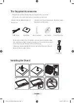 Preview for 2 page of Samsung 3 TD390S Series Quick Setup Manual