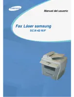 Preview for 158 page of Samsung 4116 - SCX B/W Laser Manual Del Usuario