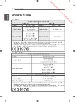 Preview for 72 page of Samsung 55EC930V Owner'S Manual