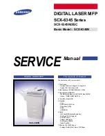 Preview for 1 page of Samsung 6345N - SCX - Multifunction Service Manual
