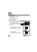 Preview for 22 page of Samsung 8 VP-W60 Owner'S Instruction Book