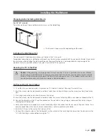 Preview for 49 page of Samsung 890 Series Installation Manual