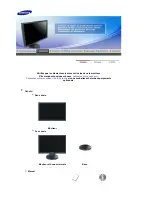 Preview for 10 page of Samsung 920NW - SyncMaster - 19" LCD Monitor Manuel