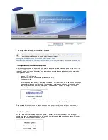 Preview for 40 page of Samsung 940MW - SyncMaster - 19" LCD Monitor Manual Del Usuario