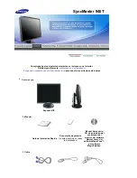 Preview for 15 page of Samsung 940T - SyncMaster - 19" LCD Monitor Manual Del Usuario