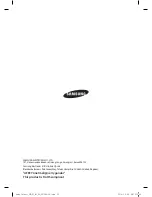 Samsung AC024JXADCHA Installation Manual preview