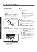 Preview for 20 page of Samsung AGTN1DKH Series Installation Manual