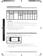 Preview for 28 page of Samsung AM***NN1DCH series Installation Manual