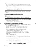 Preview for 8 page of Samsung AMW73F-W User Manual