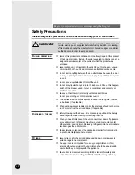 Preview for 2 page of Samsung APH523QF Owner'S Instructions Manual