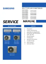 Preview for 1 page of Samsung AR07TXCAAWKNEU Service Manual