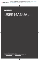 Samsung AU9070 User Manual preview