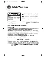 Preview for 3 page of Samsung AV-R700 Instruction Manual