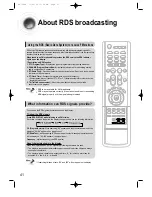 Preview for 43 page of Samsung AV-R700 Instruction Manual