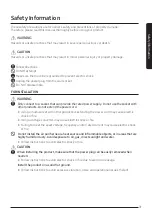 Preview for 3 page of Samsung AX90R7080WD User Manual