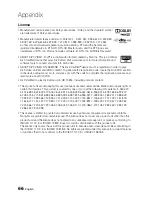 Preview for 66 page of Samsung BD-C6500 User Manual