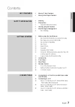 Preview for 7 page of Samsung BD-D6900M User Manual