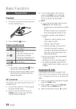 Preview for 52 page of Samsung BD-D6900M User Manual