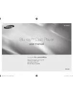 Samsung BD-E5500 User Manual preview