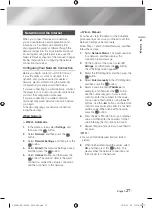 Preview for 27 page of Samsung BD-F6500 User Manual