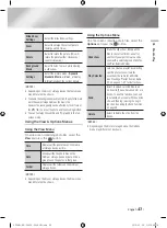 Preview for 43 page of Samsung BD-F6500 User Manual