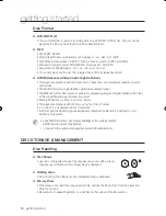 Preview for 14 page of Samsung BD-P1650 User Manual