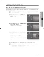 Preview for 37 page of Samsung BD-P1650 User Manual