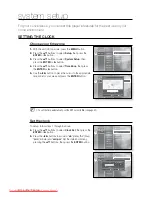 Preview for 34 page of Samsung BD-P2550 User Manual