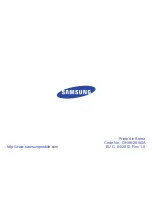 Preview for 132 page of Samsung BHM1600 User Manual