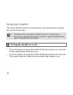 Preview for 12 page of Samsung BHM3100 User Manual